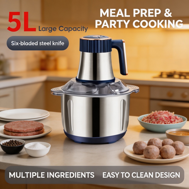 Baby Food With Meat - 5L Electric Meat Grinders 304 Stainless