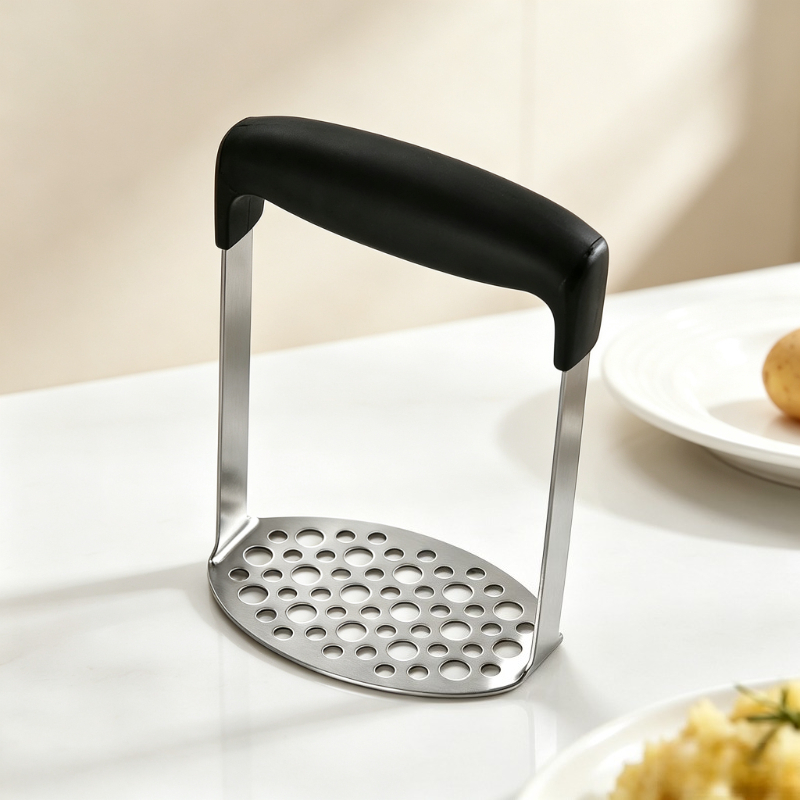 Baby Food With Sweet Potato - Stainless Steel Potato Masher Manual Food