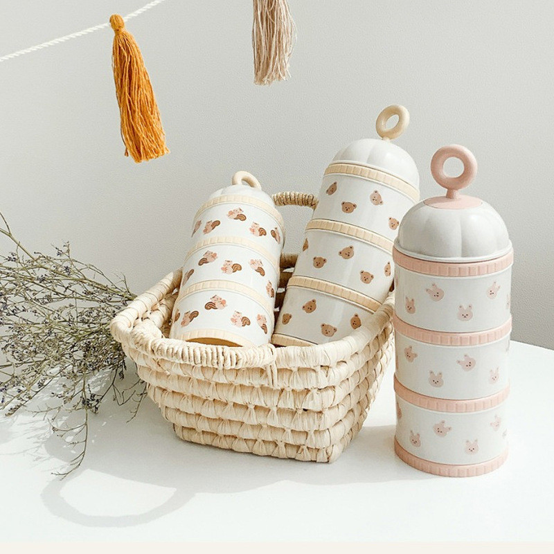 Baby Food Stuff - Cute Bear Milk Powder Box Baby