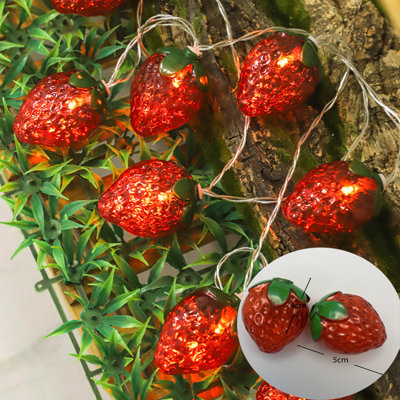 Baby Food Fruits - Fruit Strawberry Theme 1.5m 10LED Fairy
