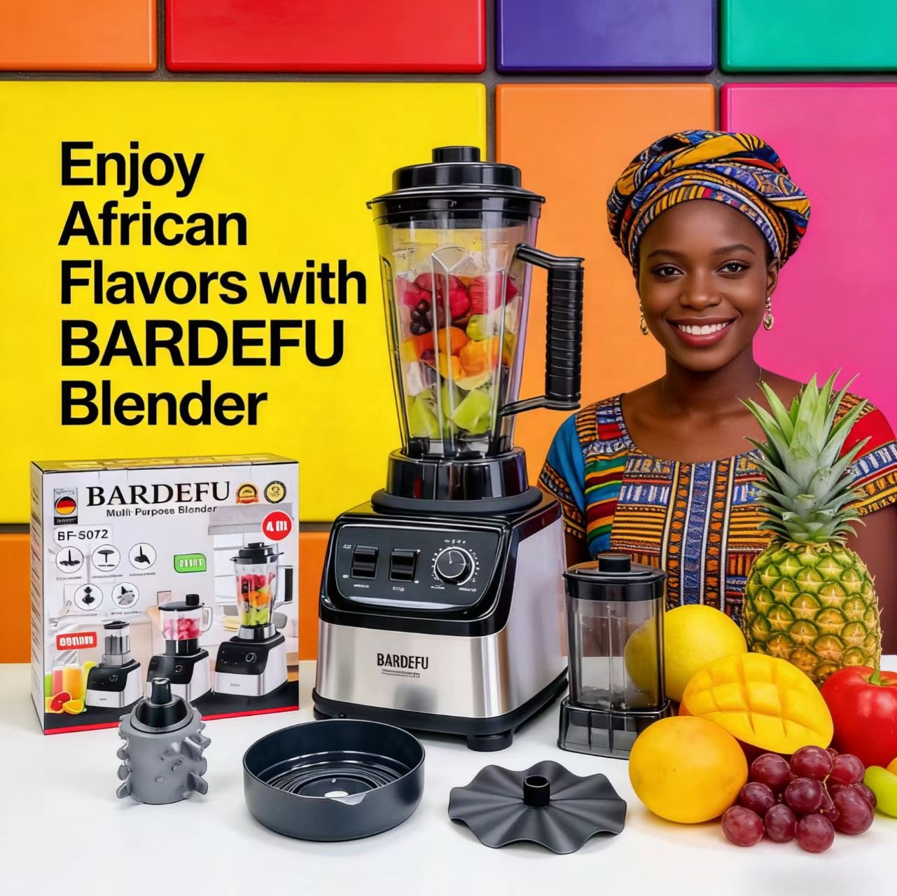 Multifunctional Juicer Stainle - Baby Food Steamer recension och pris