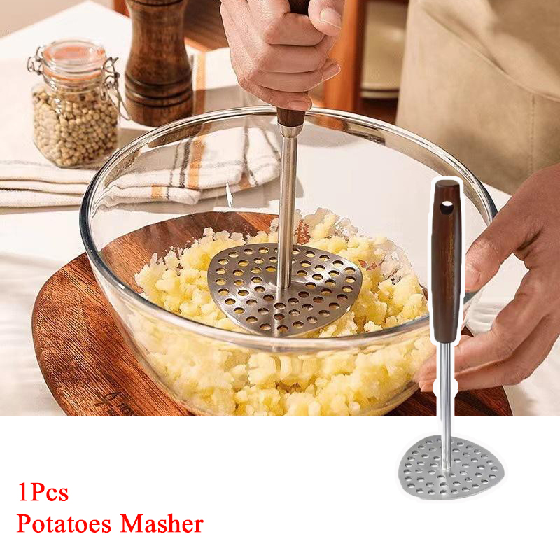 1Pcs 201 Stainless Steel Mashe - Baby Food With Sweet Potato recension och pris