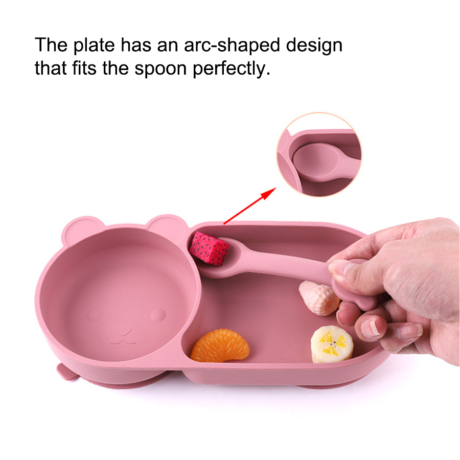 Baby Silicone Suction Cup Bowl - Baby Food Processor recension och pris