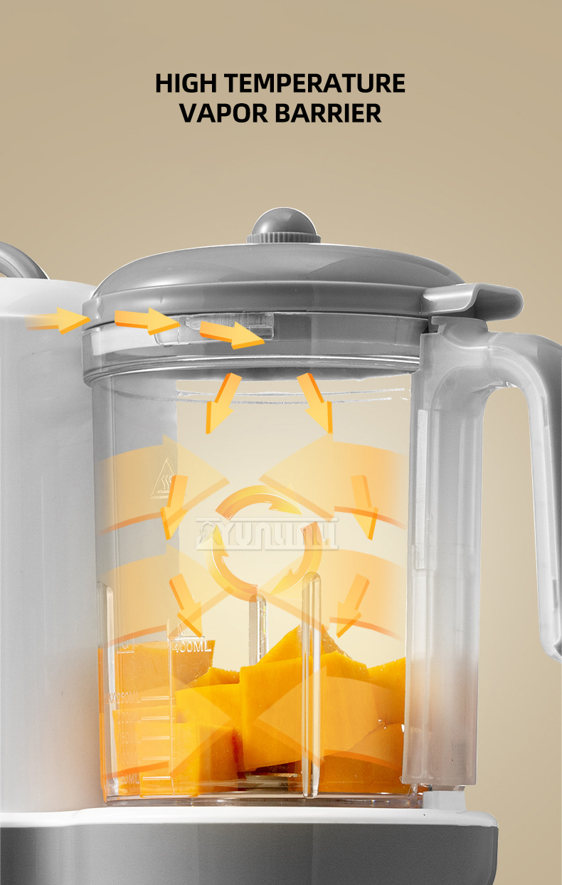 Multifunctional Food Blender S - Baby Food Blender And Steamer recension och pris