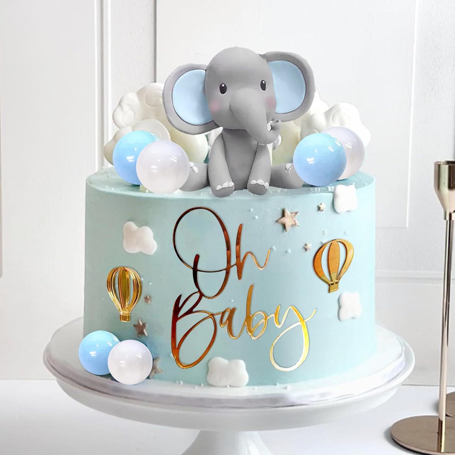 Elephant Cake Decoration Baby  - Baby Food Processor recension och pris