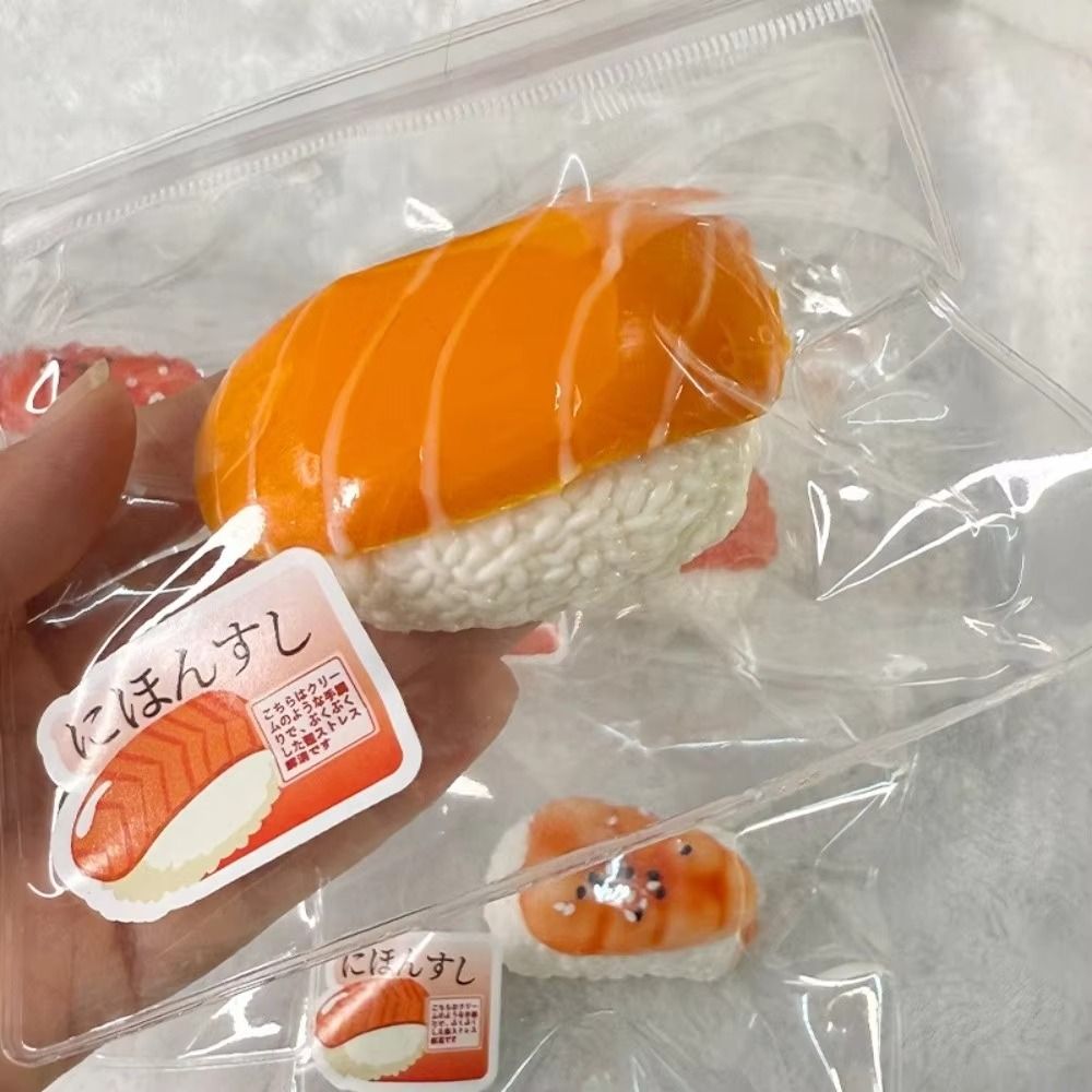 Simulation Food Sushi Squeeze  - Baby Food Shrimp recension och pris