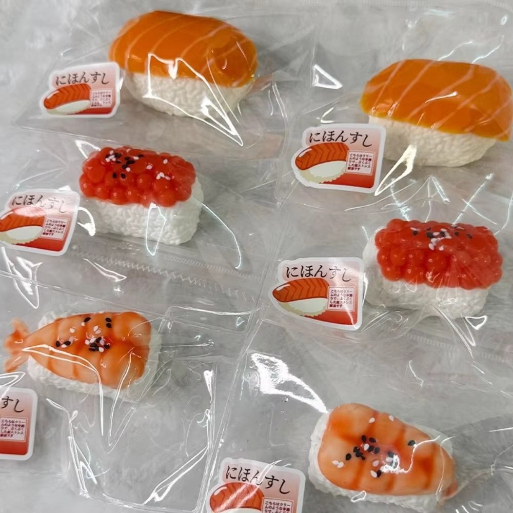 Simulation Food Sushi Squeeze  - Baby Food Shrimp recension och pris