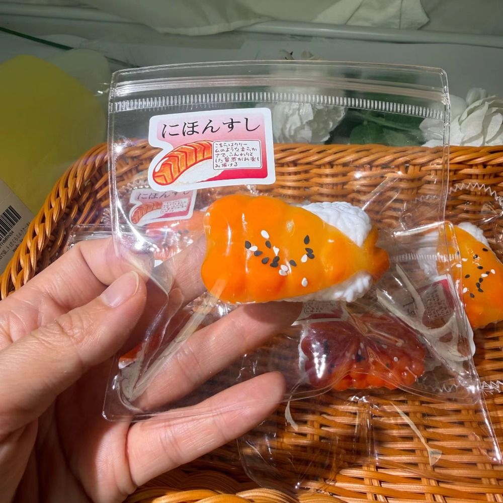 Simulation Food Sushi Squeeze  - Baby Food Shrimp recension och pris