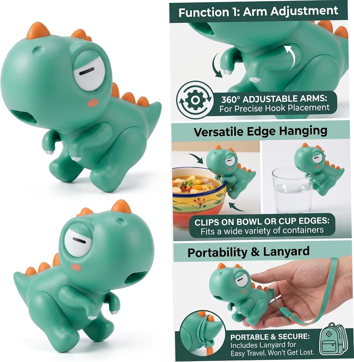 Cute Elephant Mini Fan Baby Fe - Baby Food Bowl recension och pris