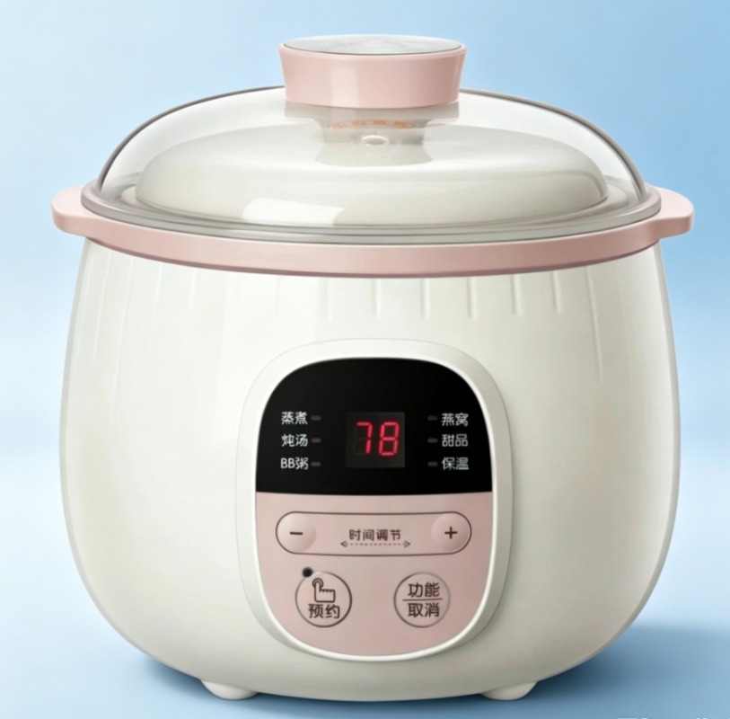 0.8L Baby Porridge Maker Autom - Baby Food Steamer recension och pris