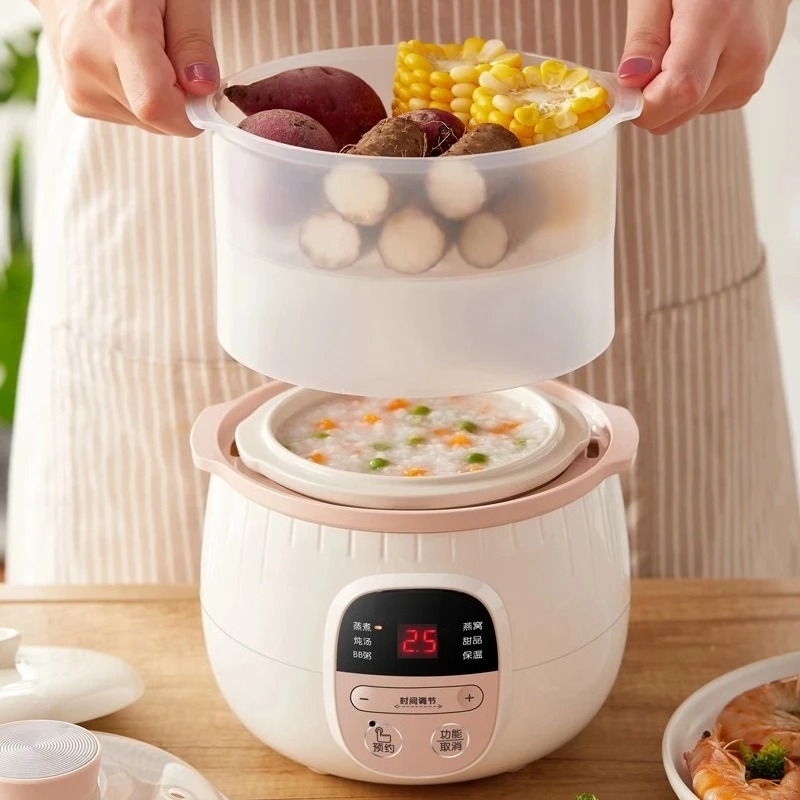 0.8L Baby Porridge Maker Autom - Baby Food Steamer recension och pris