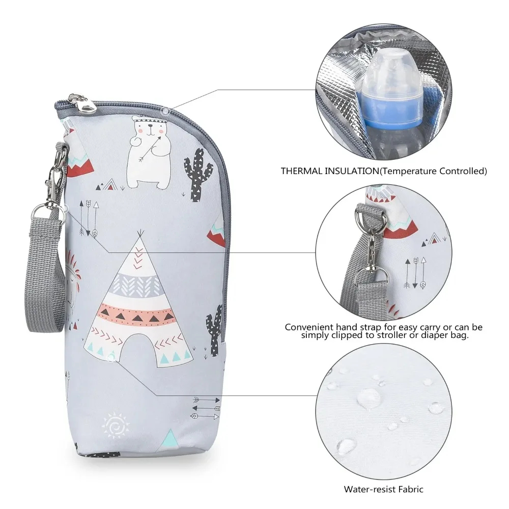 Baby Bottle Warmer Bag Portabl - Baby Food Zip Lock Bag recension och pris