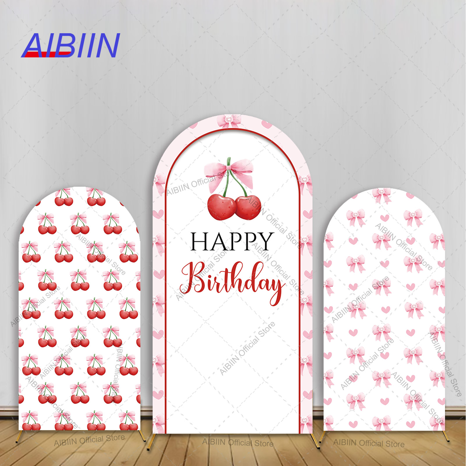 Girl Cherry Happy Birthday Arc - Baby Food Fruits recension och pris