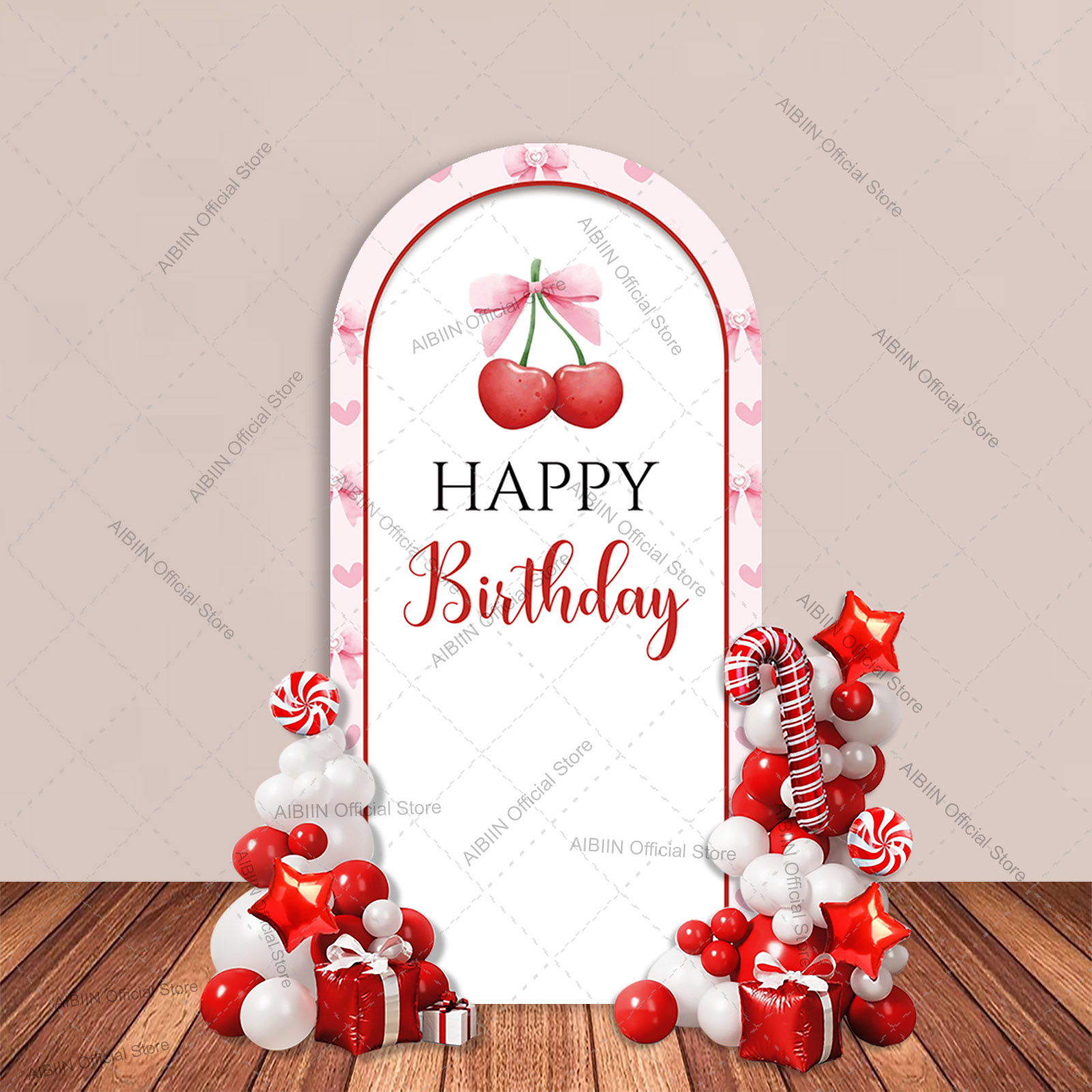 Girl Cherry Happy Birthday Arc - Baby Food Fruits recension och pris