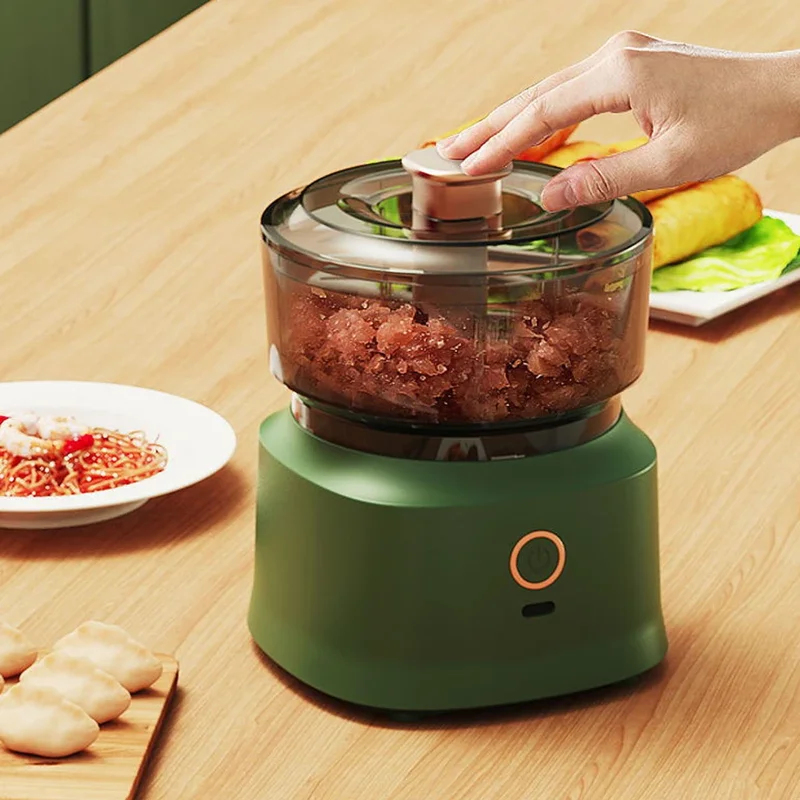 Mini Meat Grinder Electric Gar - Baby Food With Meat recension och pris