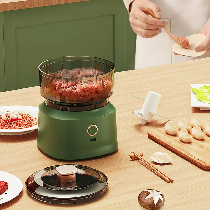 Mini Meat Grinder Electric Gar - Baby Food With Meat recension och pris