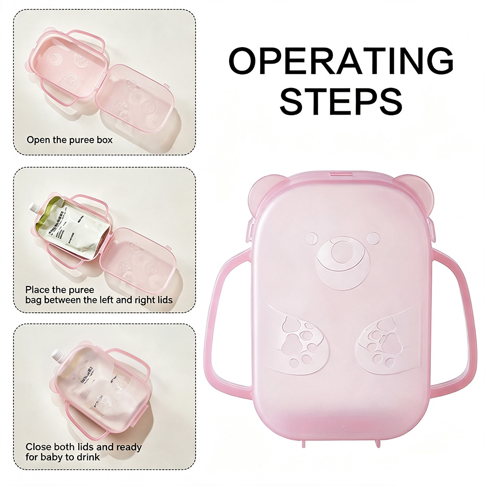 Squeeze Proof Pouch Holder Foo - Baby Food Stuff recension och pris