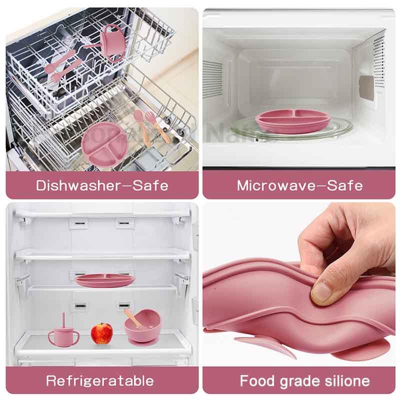 6Pcs Baby Feeding Set Free Per - Baby Food Grater recension och pris