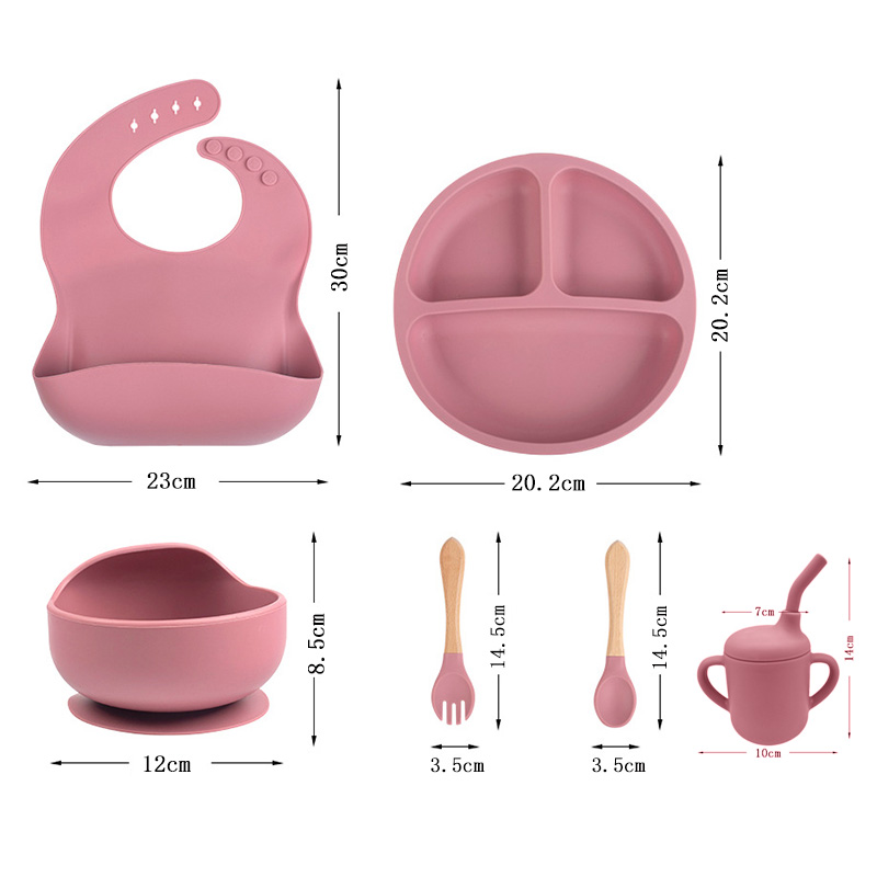 Children's silicone tableware  - Baby Food Bowl recension och pris