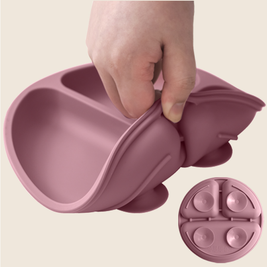 1PCS Baby Sucker Silicone Dini - Baby Food Bowl recension och pris