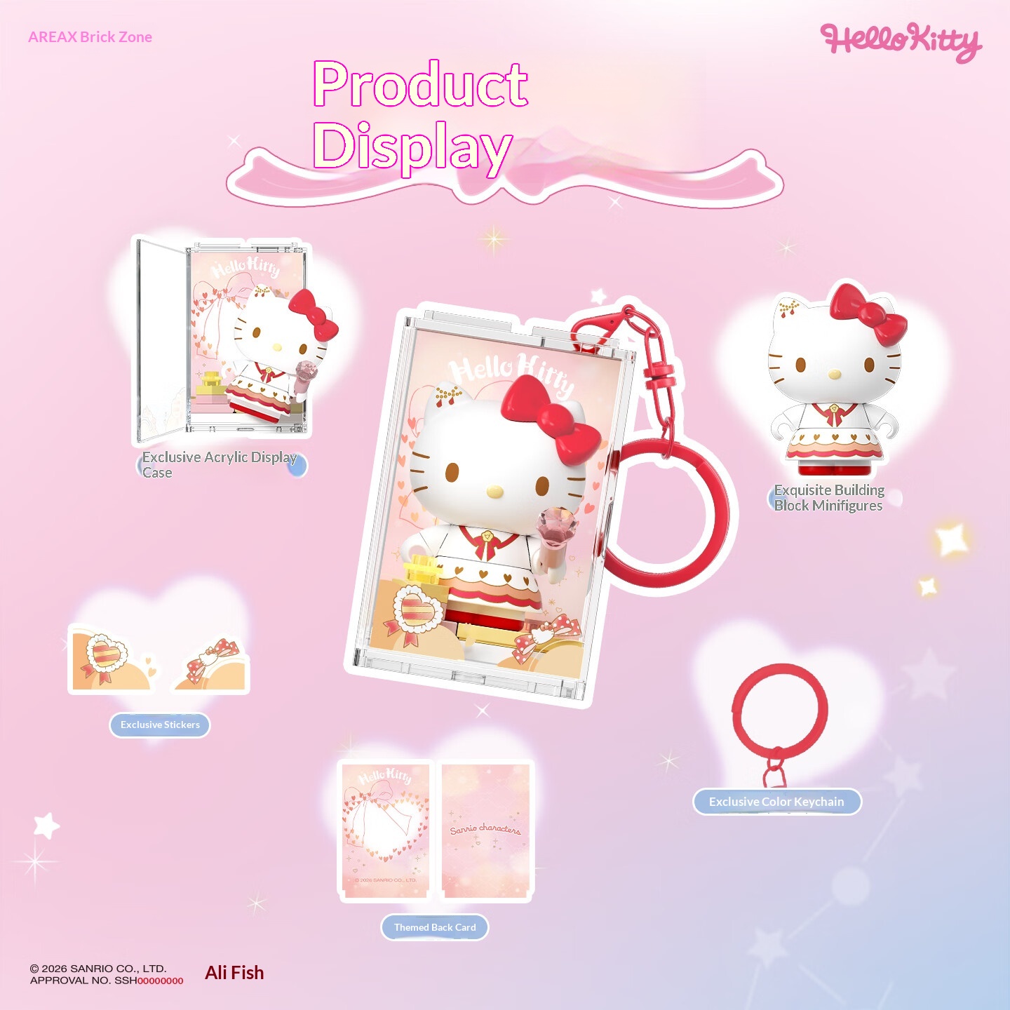 Areax Sanrio Characters Buildi - Lego Set Technic recension och pris
