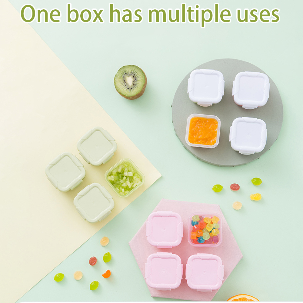 4pcs BPA Free Mini Baby Food S - Baby Food Bowl recension och pris