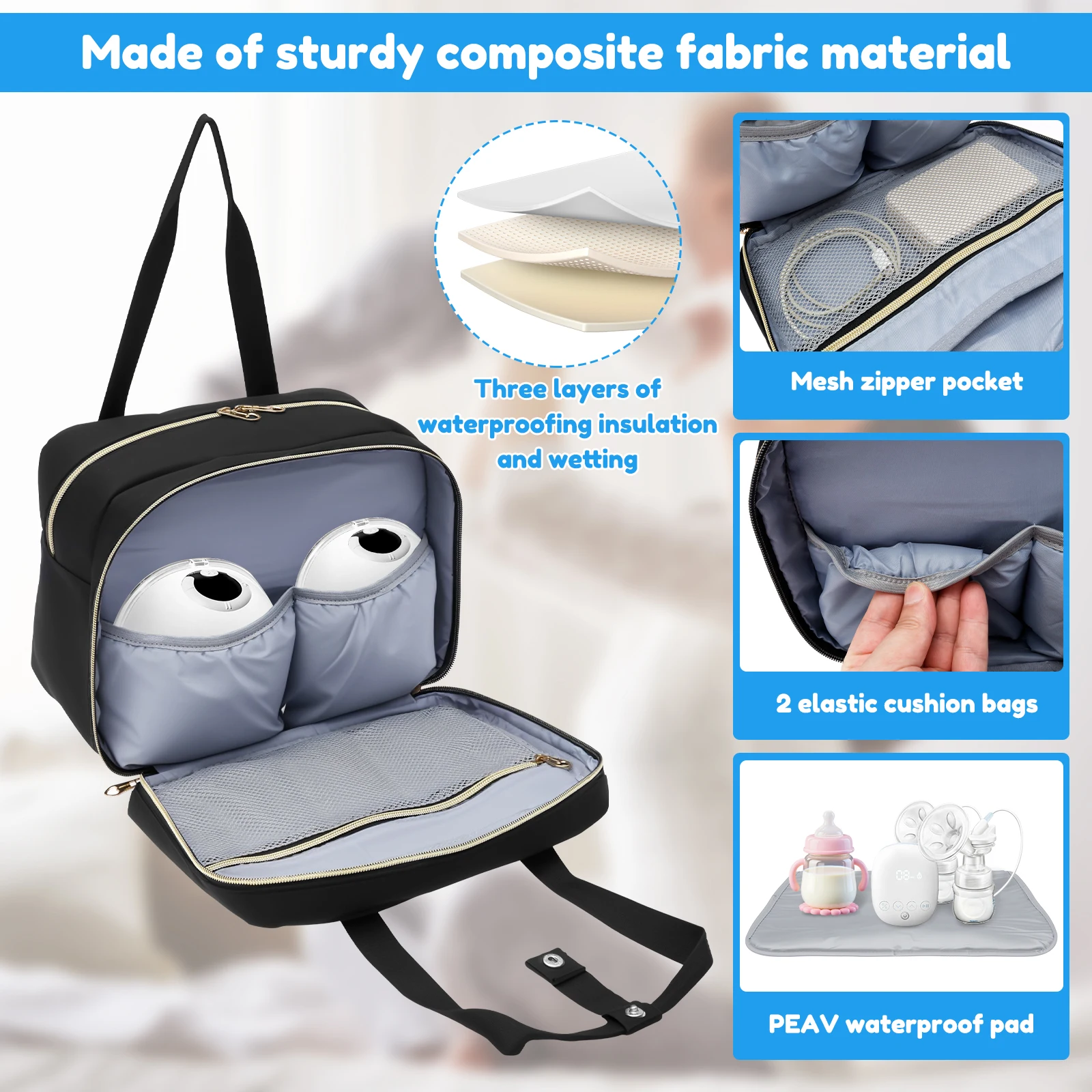 Breast Pump Storage Bag with I - Baby Food Stuff recension och pris