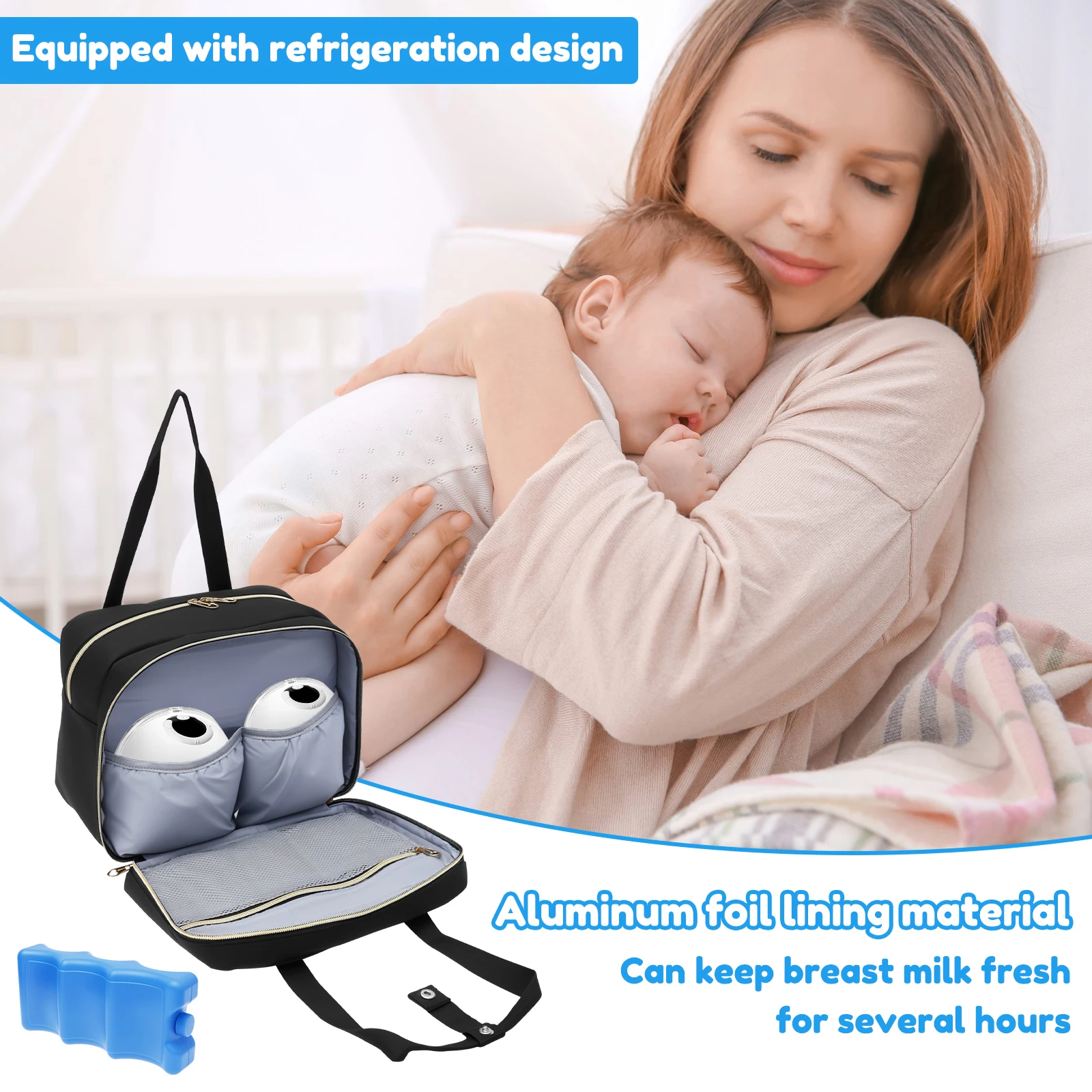 Breast Pump Storage Bag with I - Baby Food Stuff recension och pris