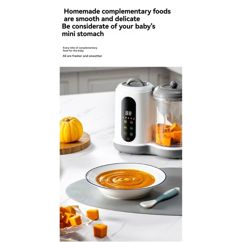 A24P Automatic Baby Food Maker - Baby Food Blender And Steamer recension och pris