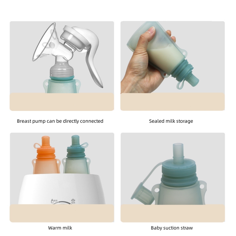 Portable Milk Storage Bag for  - Baby Food Zip Lock Bag recension och pris