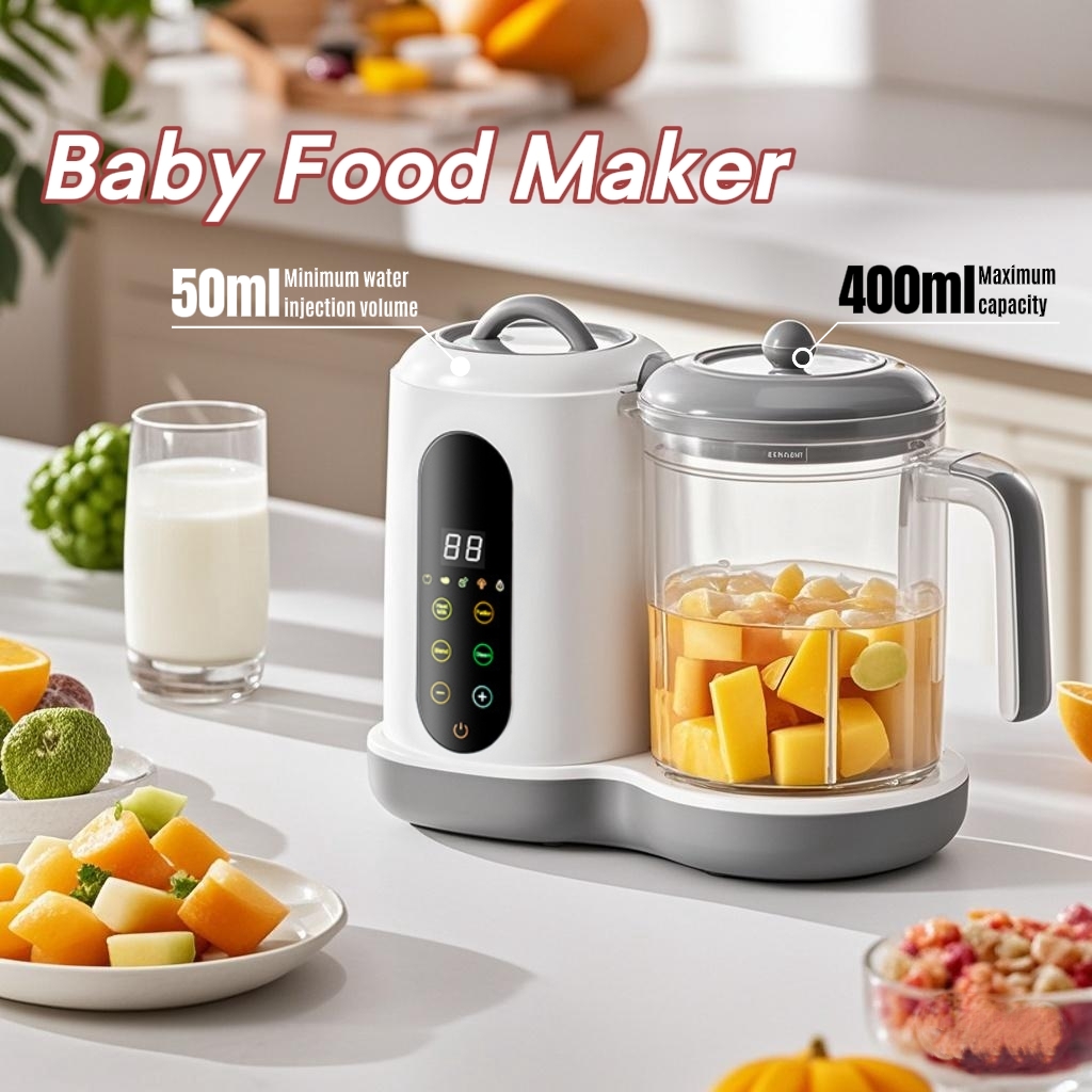 Multifunctional Baby Food Make - Baby Food Steamer recension och pris