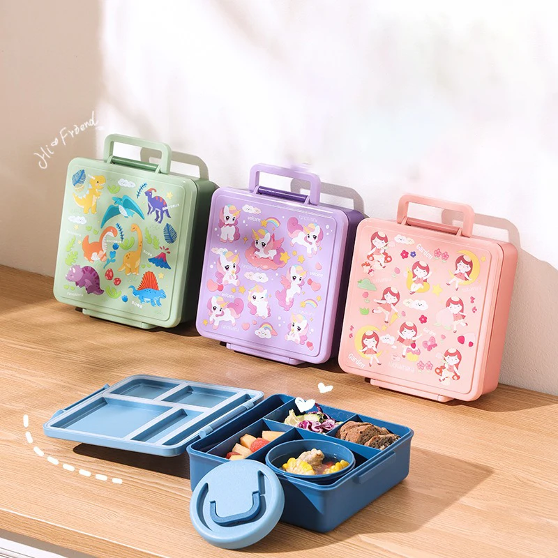 Lunch Box Cartoon Fruit Salad  - Baby Food Fruits recension och pris