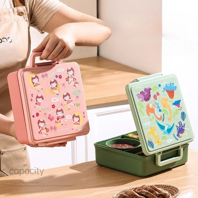 Lunch Box Cartoon Fruit Salad  - Baby Food Fruits recension och pris