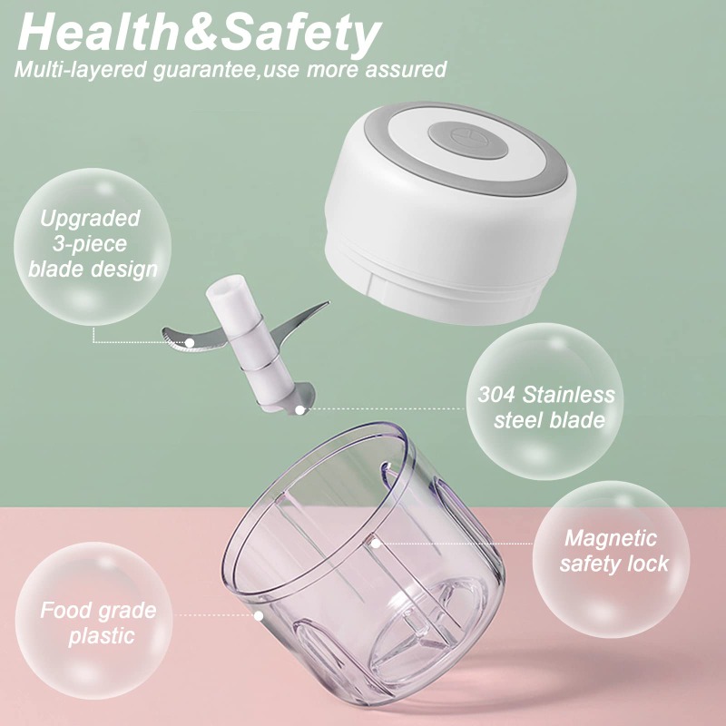 250ML Electric Garlic Grinder  - Baby Food With Meat recension och pris