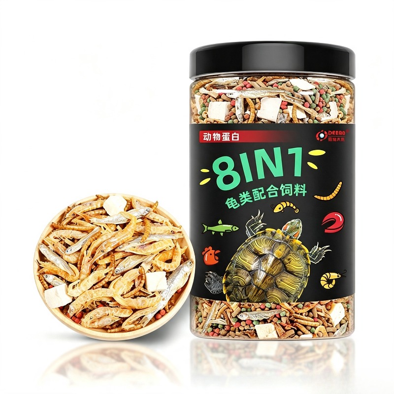 Turtle Food Pellets for Baby T - Baby Food Shrimp recension och pris
