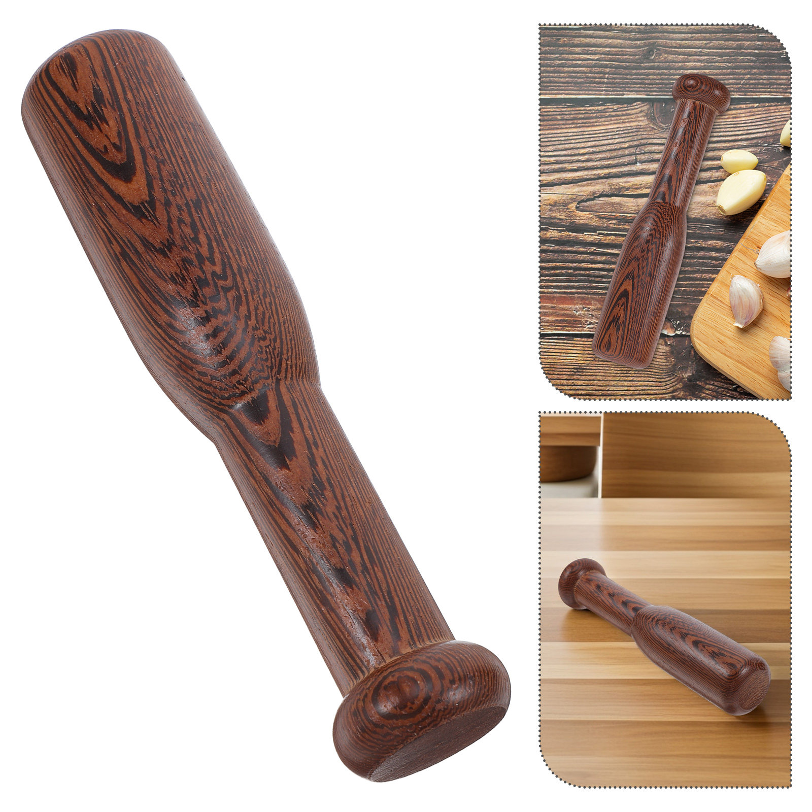 Natural Wood Hand Grinder Crus - Baby Food Processor recension och pris
