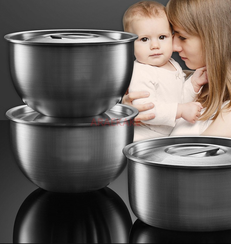 900ml 304 stainless steel baby - Baby Food Bowl recension och pris