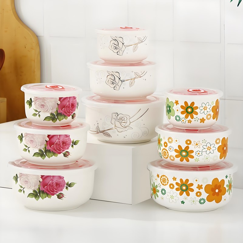 Three-piece set, fine bone chi - Baby Food Bowl recension och pris