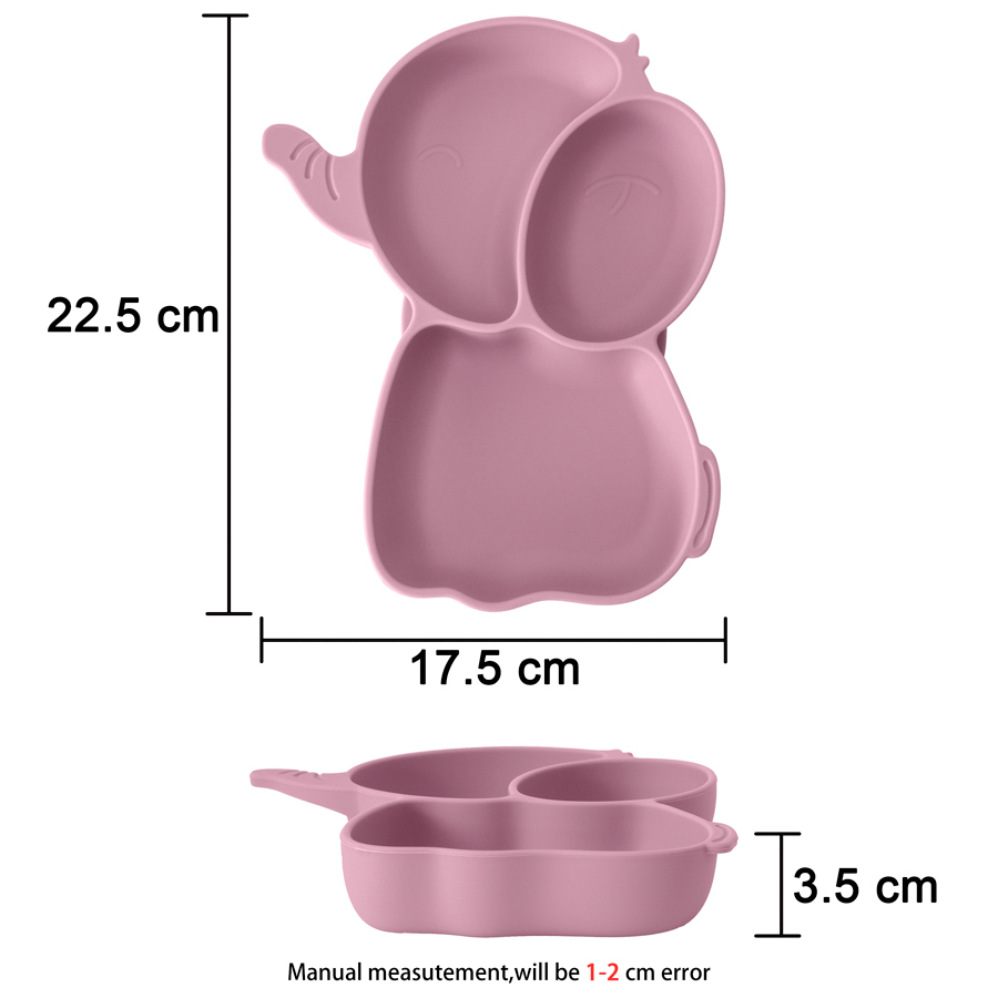 1PCS Baby Silicone Dining Dish - Baby Food Grater recension och pris