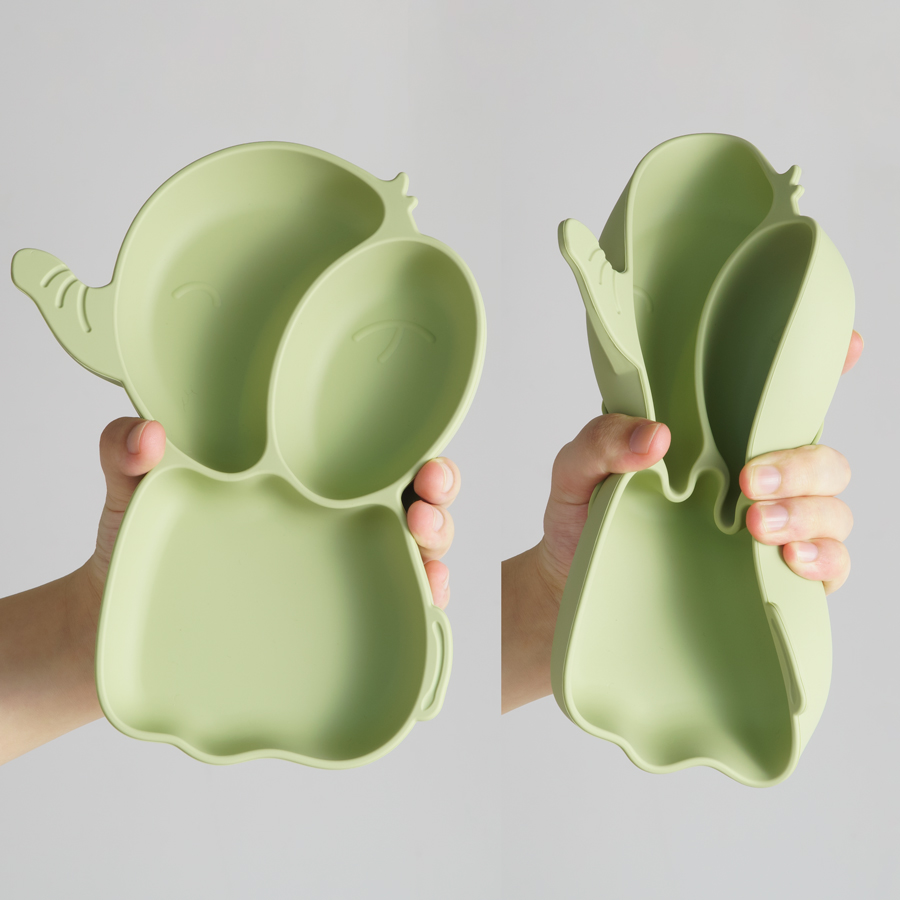 1PCS Baby Silicone Dining Dish - Baby Food Grater recension och pris