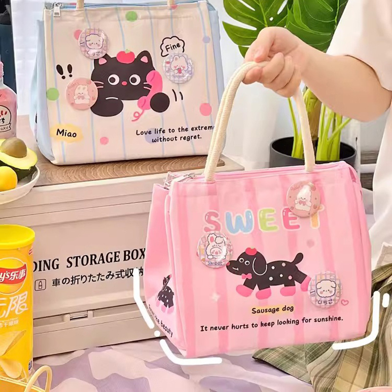 Kawaii Thermal Lunch Bags For  - Baby Food Zip Lock Bag recension och pris