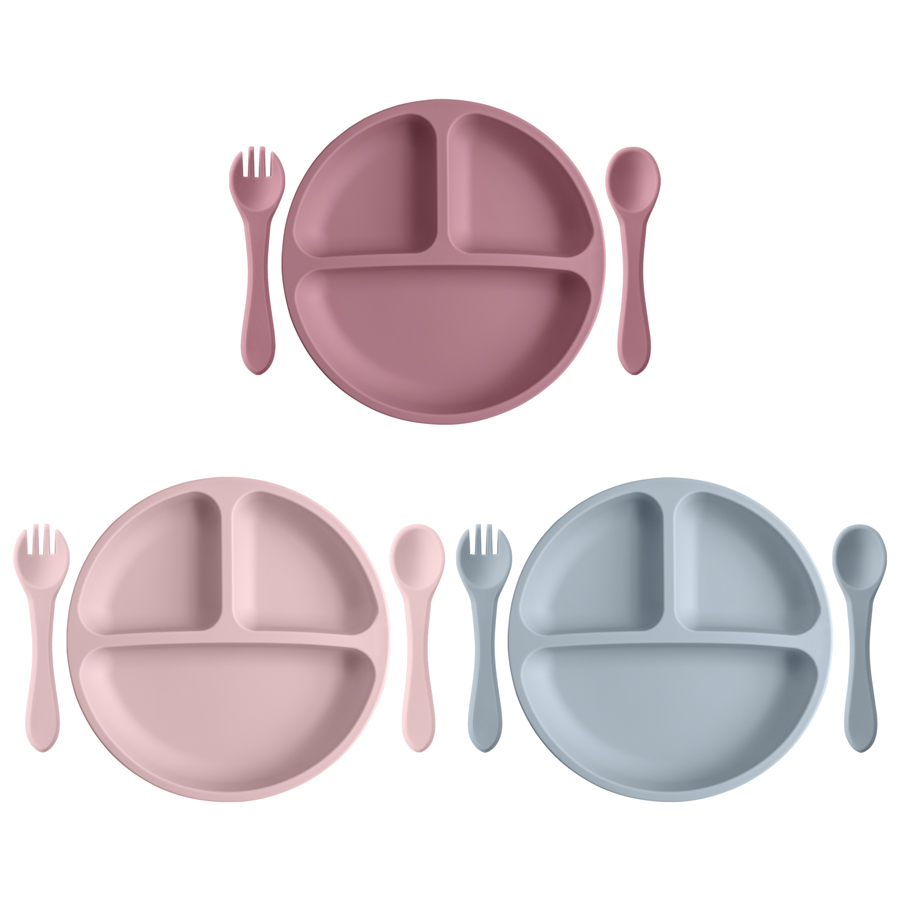 3PCS Children's Tableware Set  - Baby Food Grater recension och pris