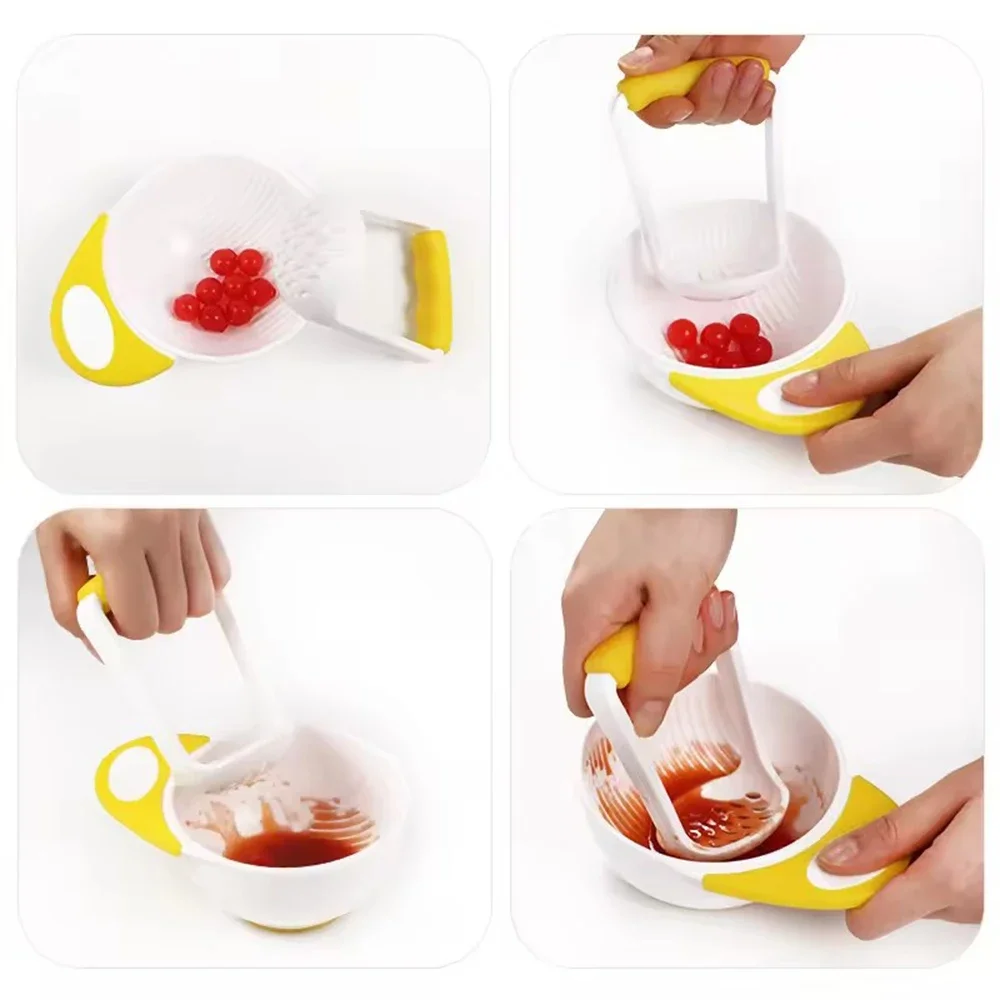 Masher Bowl Mash and Serve 2pc - Baby Food Bowl recension och pris