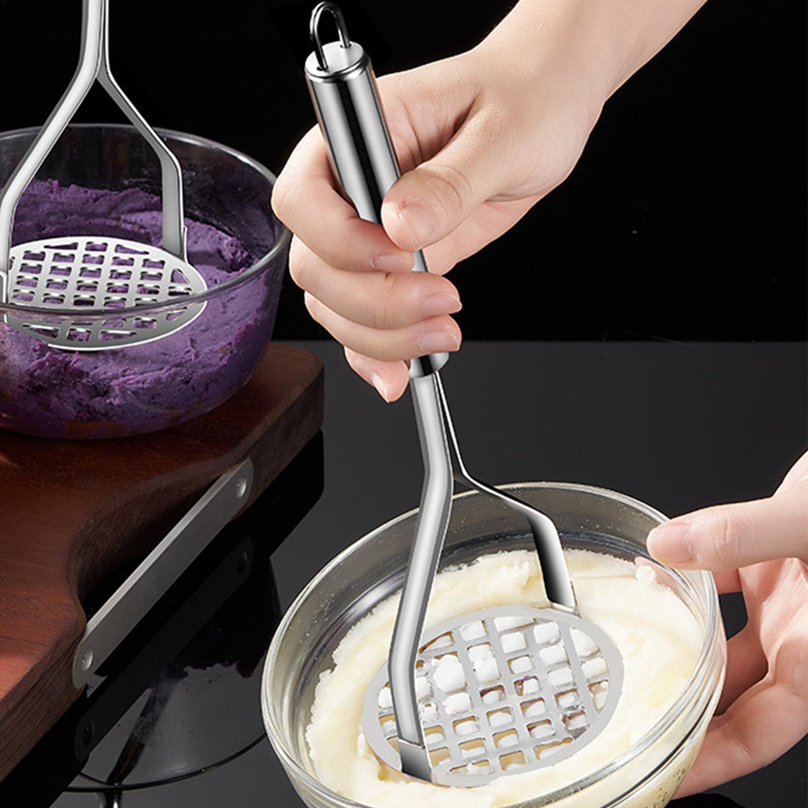 Stainless Steel Potato Masher  - Baby Food Grater recension och pris