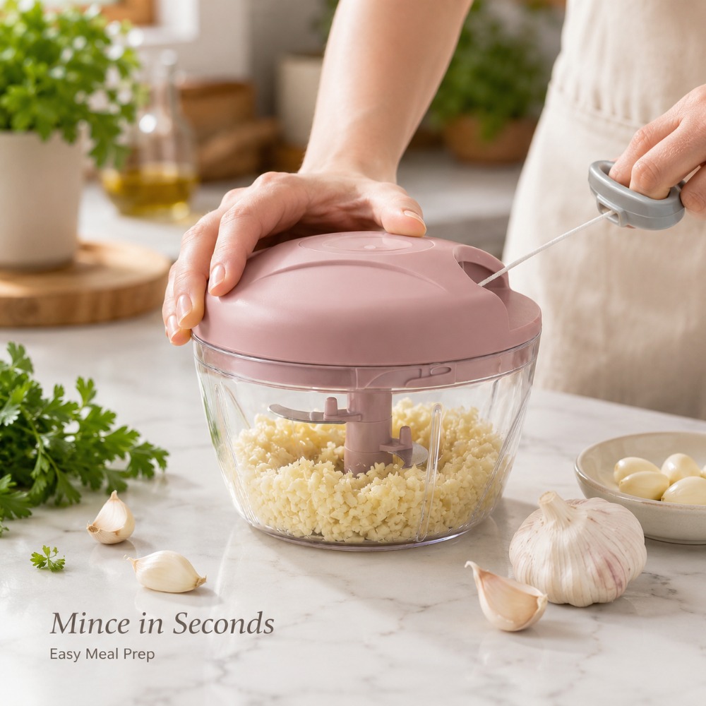 Manual Pull String Garlic Minc - Baby Food With Meat recension och pris