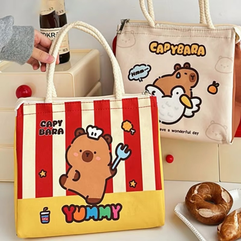 Kawaii Capybara Thermal Lunch  - Baby Food Zip Lock Bag recension och pris