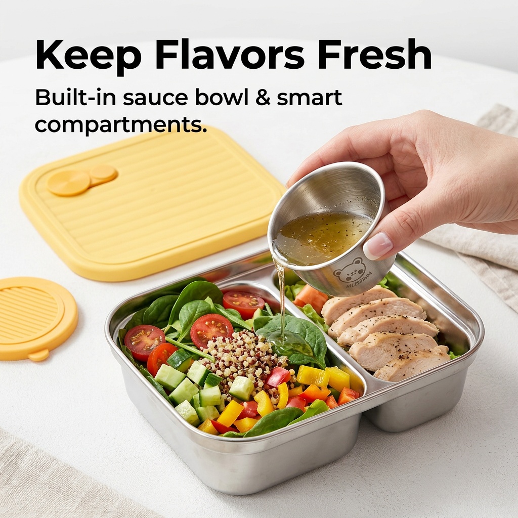 304 Stainless Steel Lunch Cont - Baby Food Fruits recension och pris