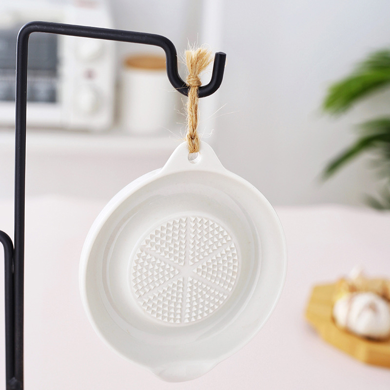 White Simple Style Ceramic Gin - Baby Food Grater recension och pris