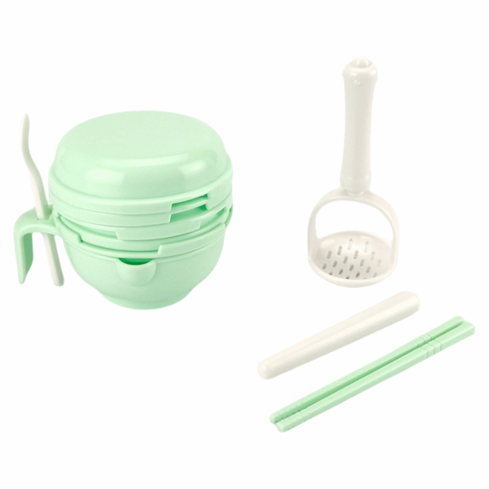Solid color Baby Food Grinding - Baby Food Bowl recension och pris